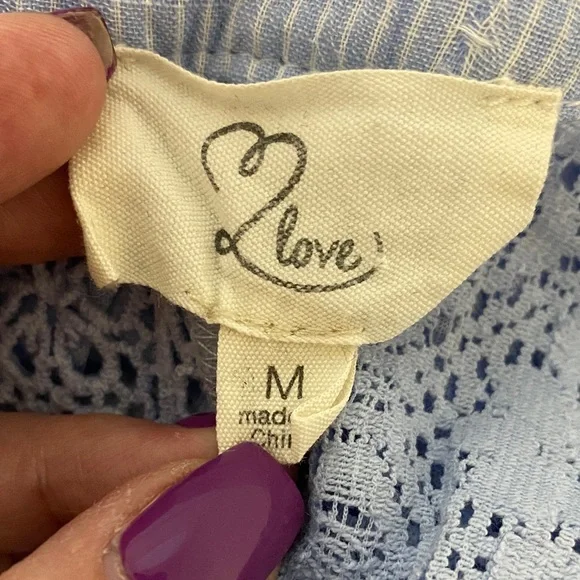 Women's Light Blue V-Neck Top Tunic Blouse Tee T-shirt - Picture 3 of 5